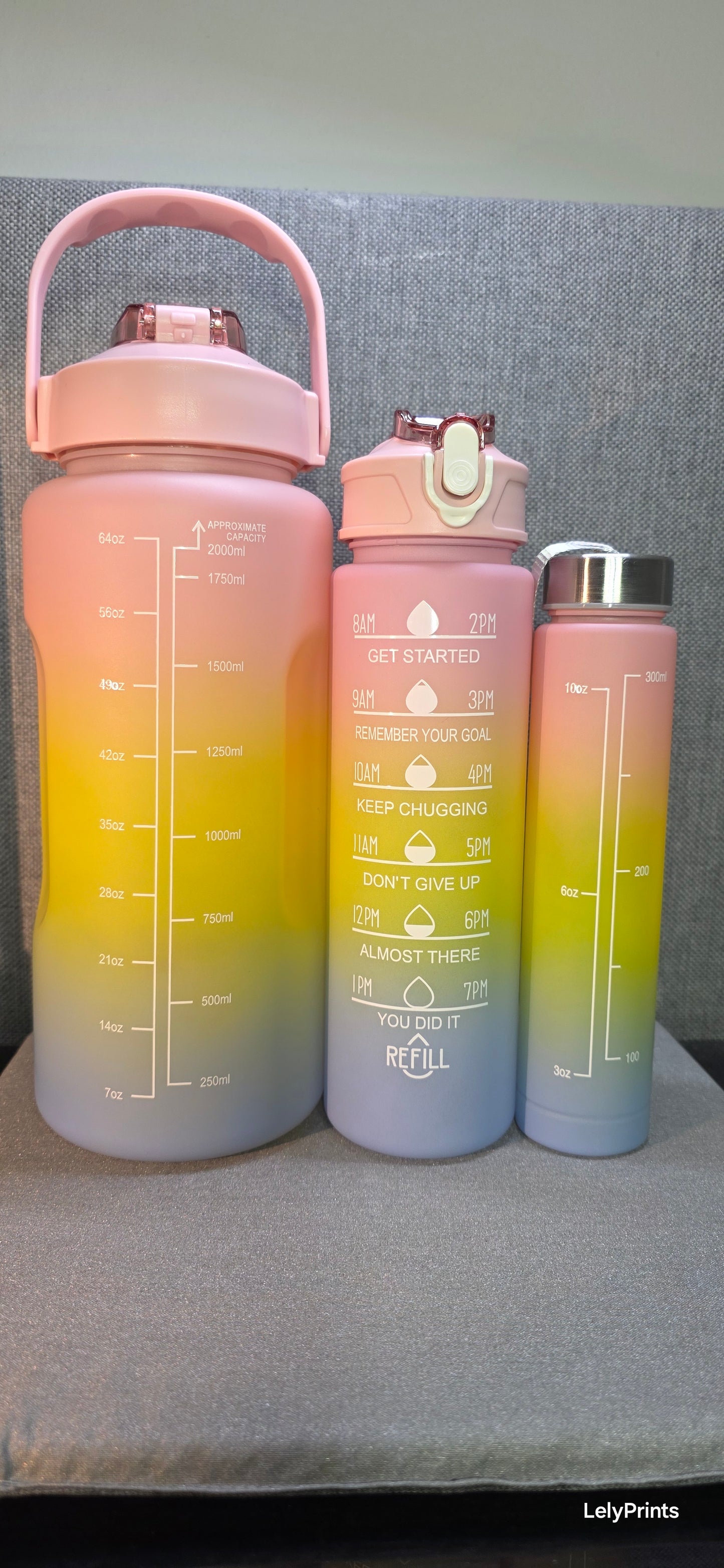 Water bottle pack 2l,1l,500ml