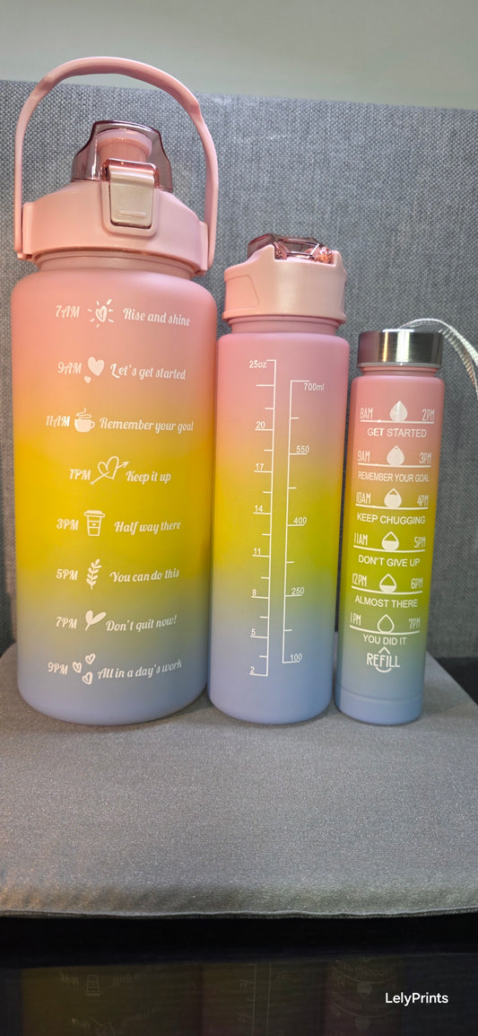 Water bottle pack 2l,1l,500ml