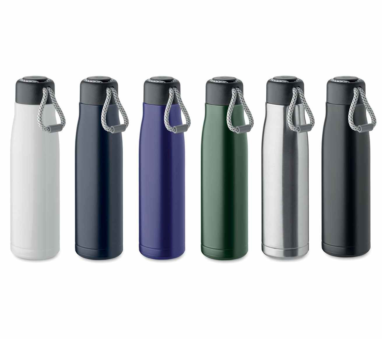 Stainless steel double-walled vacuum Thermos bottle